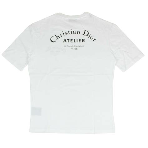 white christian dior shirt